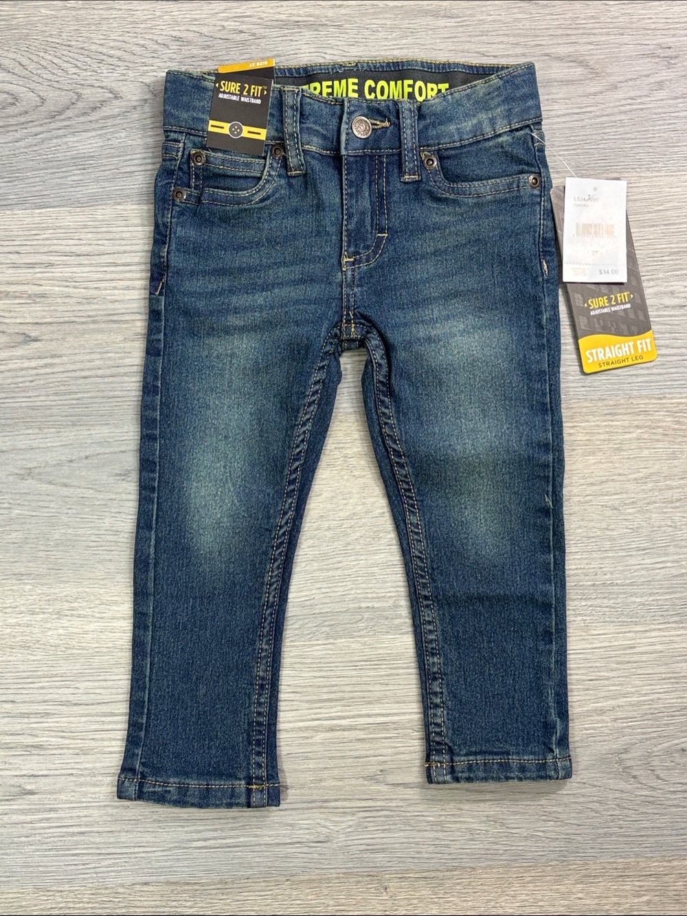 Lee Toddler Straight Fit Jeans - size 2T NWT‎